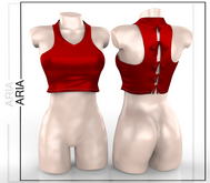 Red Crystal Blouse Maitreya