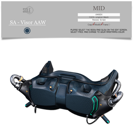 :::SOLE::: SA - Visor AAW (MID)