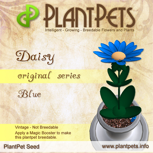 PlantPet Seed [Daisy *Original Blue*]