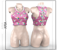 Pink Unicorn Crystal Blouse Kupra