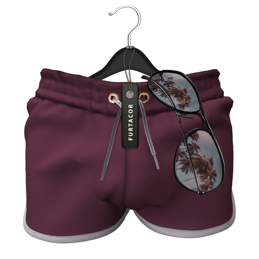 :::FurtaCor:::Doug Shorts (BROWN)