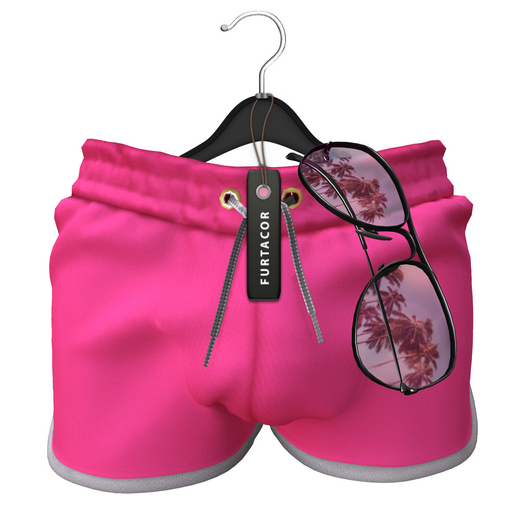 :::FurtaCor:::Doug Shorts (PINK)