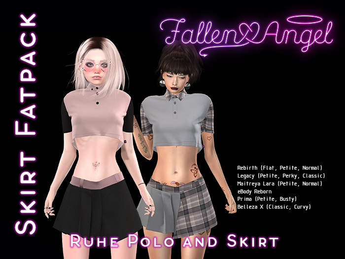 .:: Fallen Angel ::. Ruhe - SKIRT FATPACK
