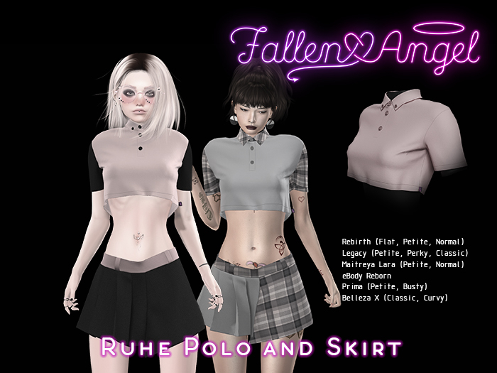 .:: Fallen Angel ::. Ruhe Top - PINK