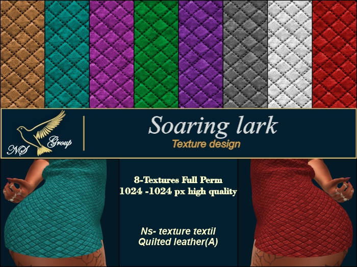 Ns- texture textil Quilted leather(A)