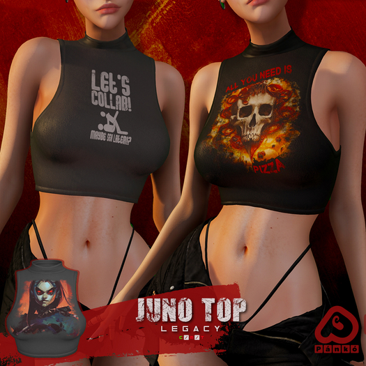 Pánkó Juno Top - Cyber (Gray) [Legacy] 