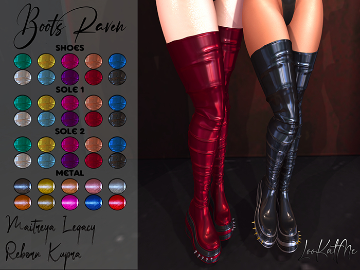 LooKatMe - Boots Raven