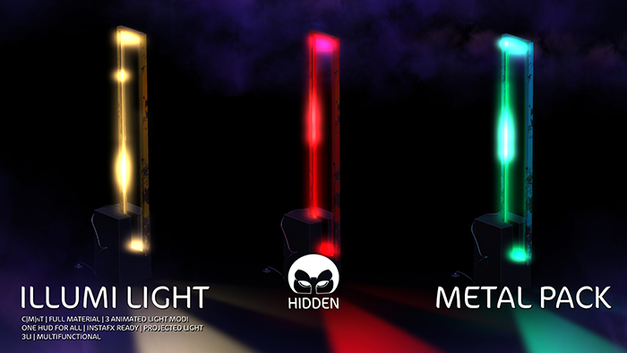 HIDDEN :: Illumi Light :: METAL PACK ::