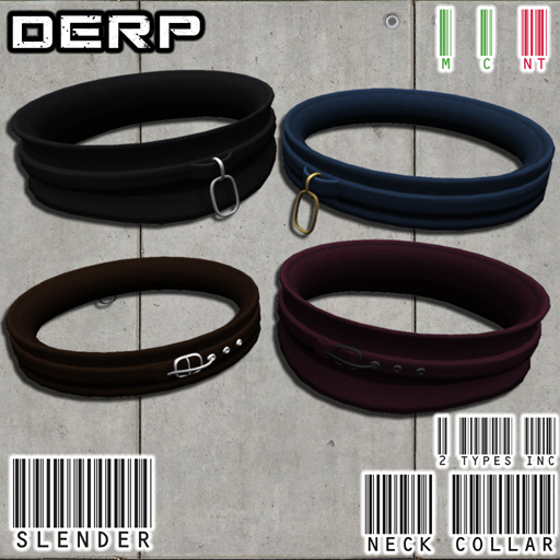 DERP. Slender Collar - NAVY