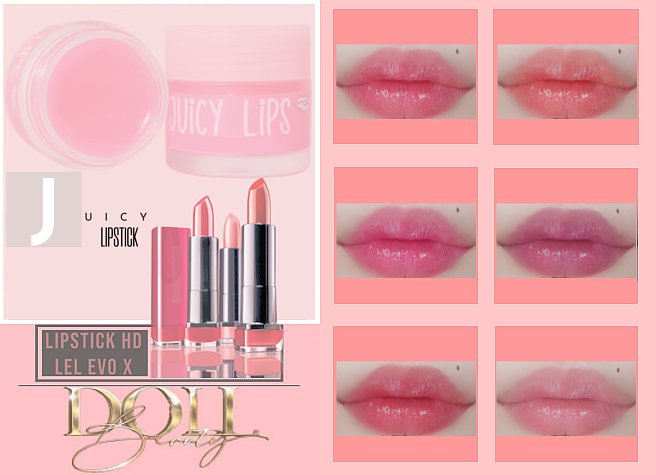 [DB-Doll Beauty]   JUICY LIPS LIPSTICK HD