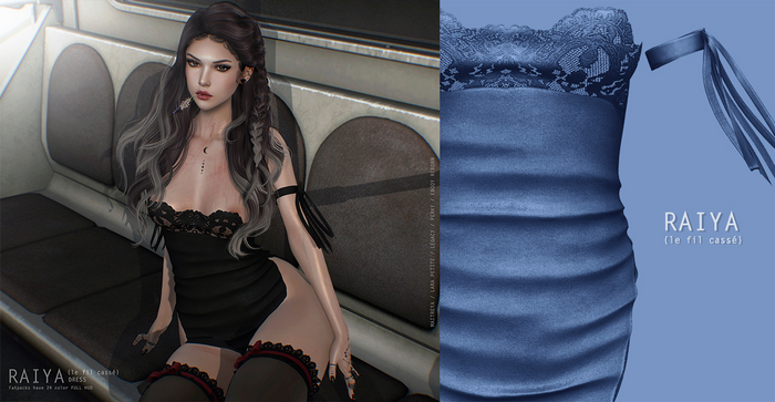 {le fil cassé} Raiya Dress Bluebird