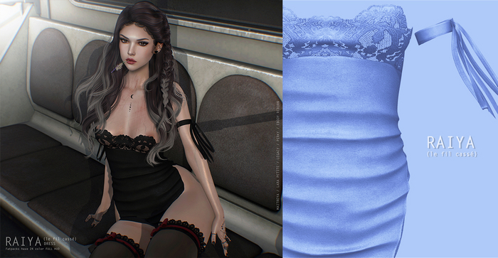 {le fil cassé} Raiya Dress Ice