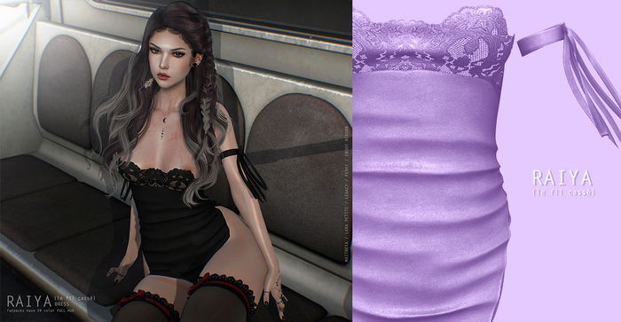 {le fil cassé} Raiya Dress Lavender