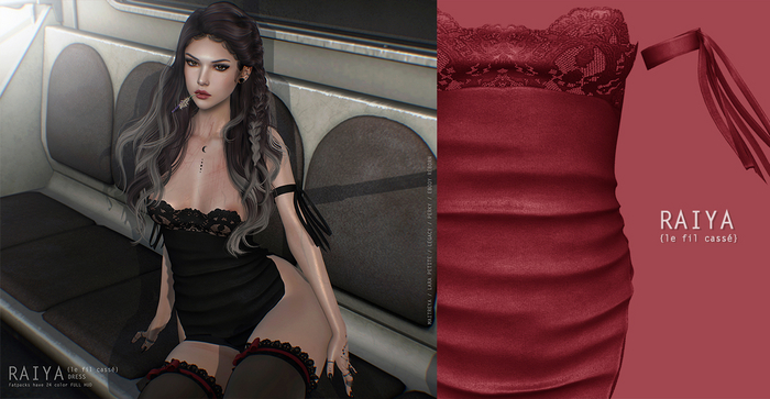 {le fil cassé} Raiya Dress Red