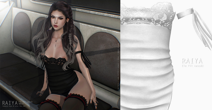 {le fil cassé} Raiya Dress White