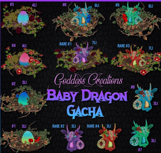 )O( GC: Baby Dragon Gacha RARE #3