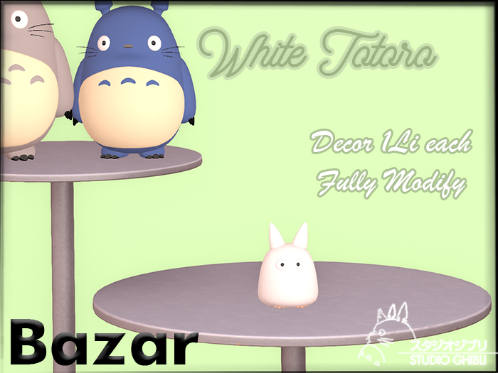 BAZAR - Totoro White