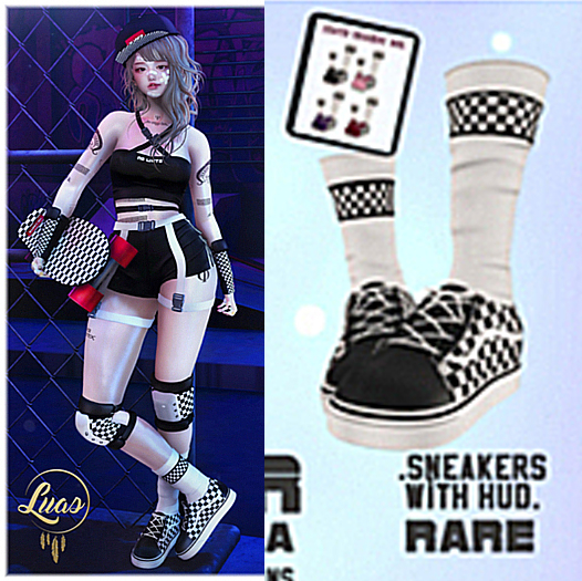 Luas Skater Sneakers RARE