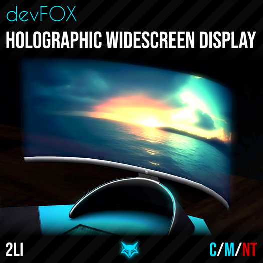 [devFOX] Holographic Widescreen Monitor