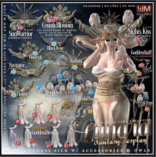 12 !dM Lunara **BLACK ROSE** Staff (BOX)