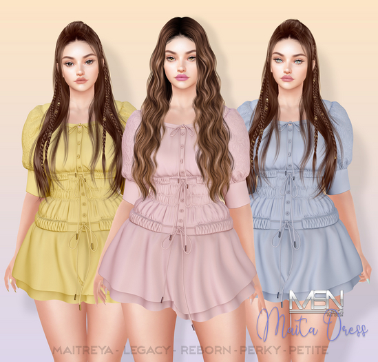 [MSN Design] Maita Dress [FATPACK]