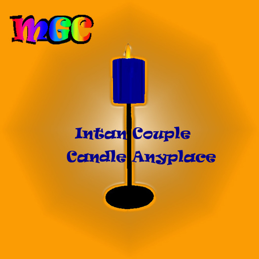 Candle Intan Anyplace Blue