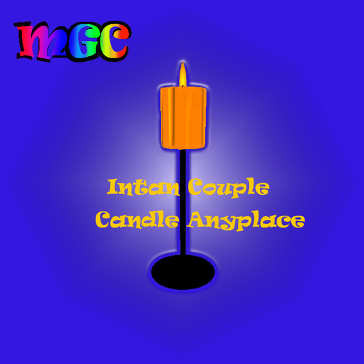 Candle Intan Anyplace Orange