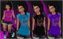 *Fashion Style* Tops Toxic Diablesse