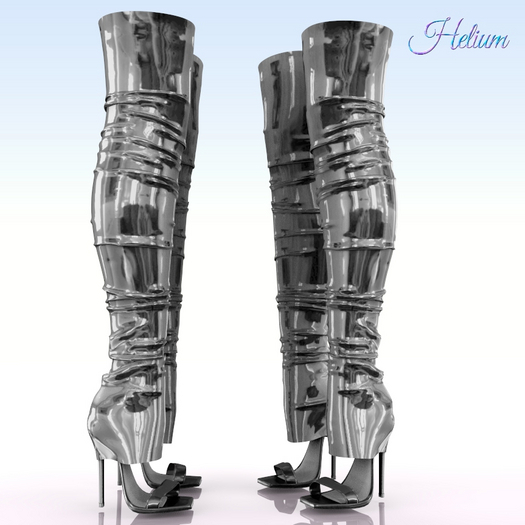 Silver Boots Erika