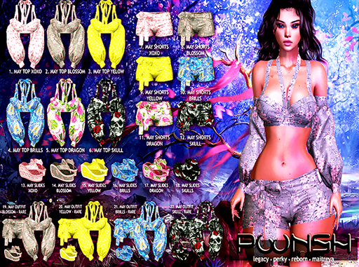 19. POONSH MAY OUTFIT BLOSSOM RARE MAITREYA  only