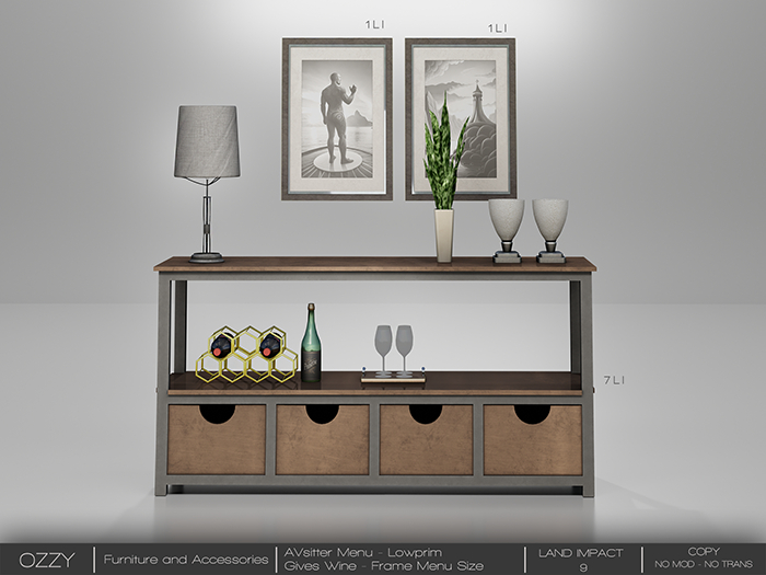 [[OZZY]] Decoration Set Industrial