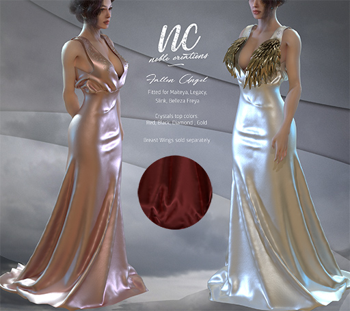 [NC] - Fallen Angel Dress (Red) 