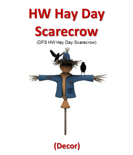 DFS HW Hay Day Scarecrow (DFS - Texture Only)