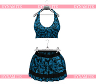 Cyber Skirt Top Outfit Belleza Isis
