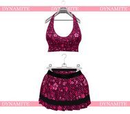 Magnet Skirt Top Outfit Belleza Isis