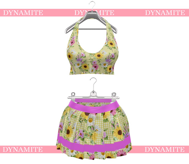 Sunny Skirt Top Outfit Belleza Freya