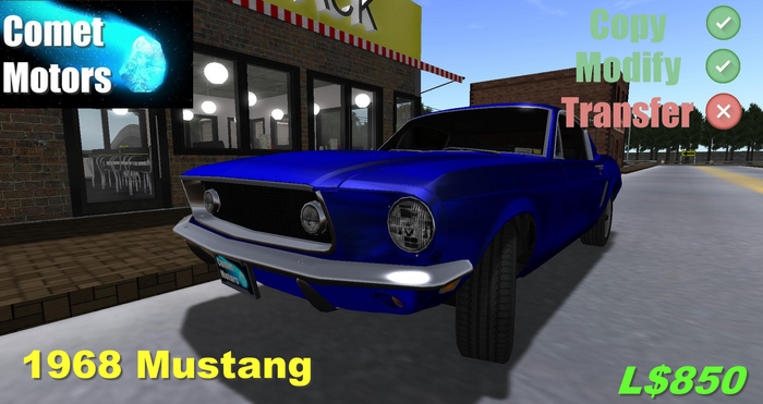 1968 Mustang Tribute