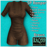 [R39] SP Romper-Brown