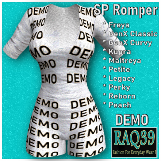 [R39] SP Romper-DEMO