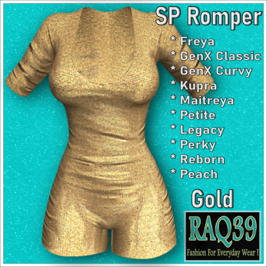 [R39] SP Romper-Gold