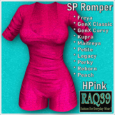 [R39] SP Romper-HPink