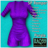 [R39] SP Romper-Purple