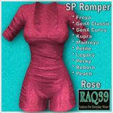 [R39] SP Romper-Rose
