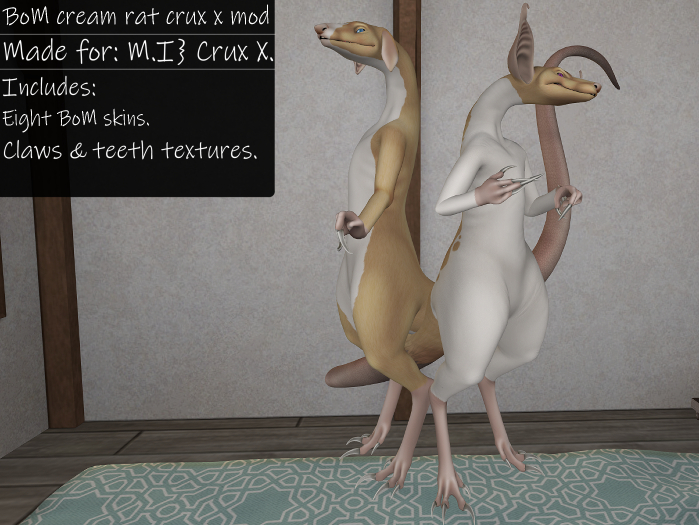 +CCC+ BoM Crux X Cream rat mod