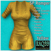 [R39] SP Romper-Yellow