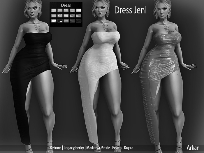 .::Arkan::. Jeni Dress + Fitmesh DEMO