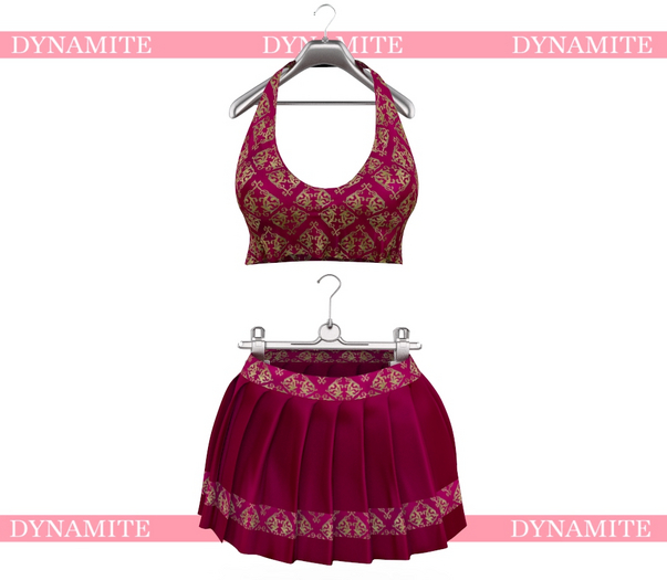 Elegant Skirt Top Outfit Belleza Freya