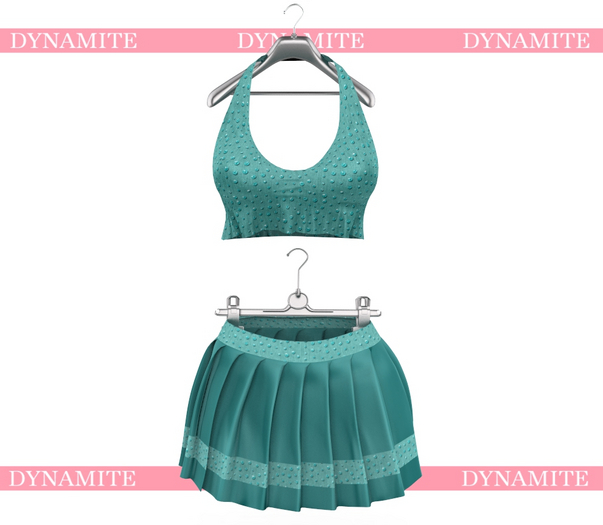 Pearl Skirt Top Outfit Belleza Isis