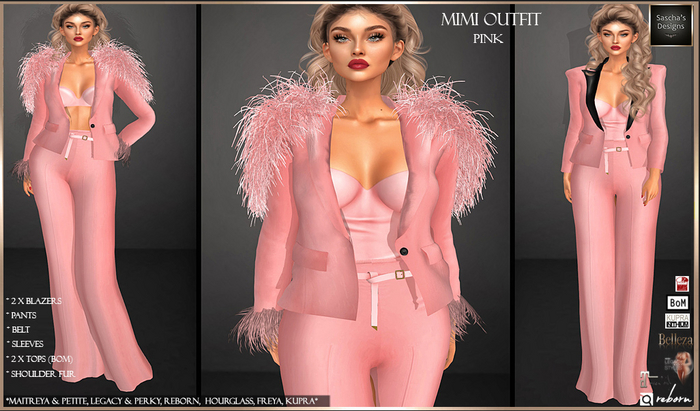 SAS - Mimi Pink Outfit (MB)   
