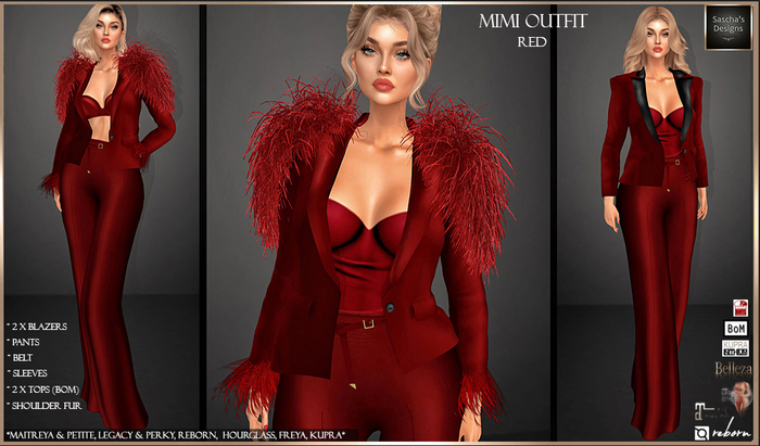 SAS - Mimi Red Outfit (MB)    